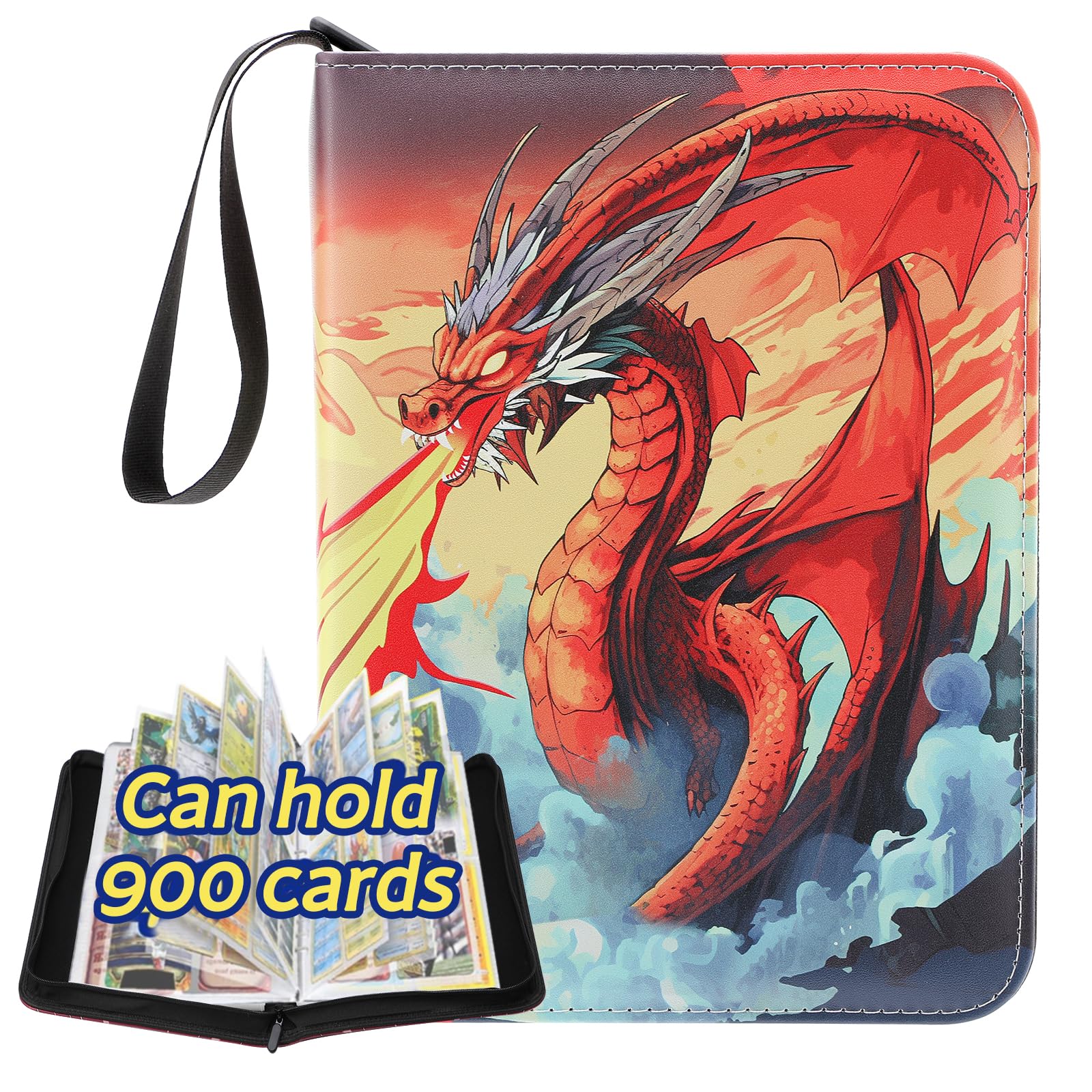 Amazon.com: Card Binder 9 Pocket Doyosh 900 Pockets Trading Card